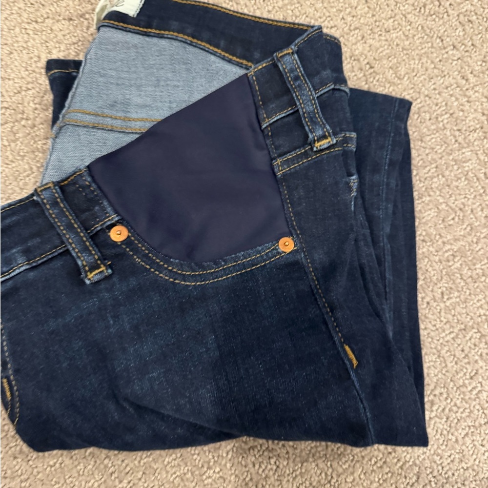 Maternity Jeans with side panels!